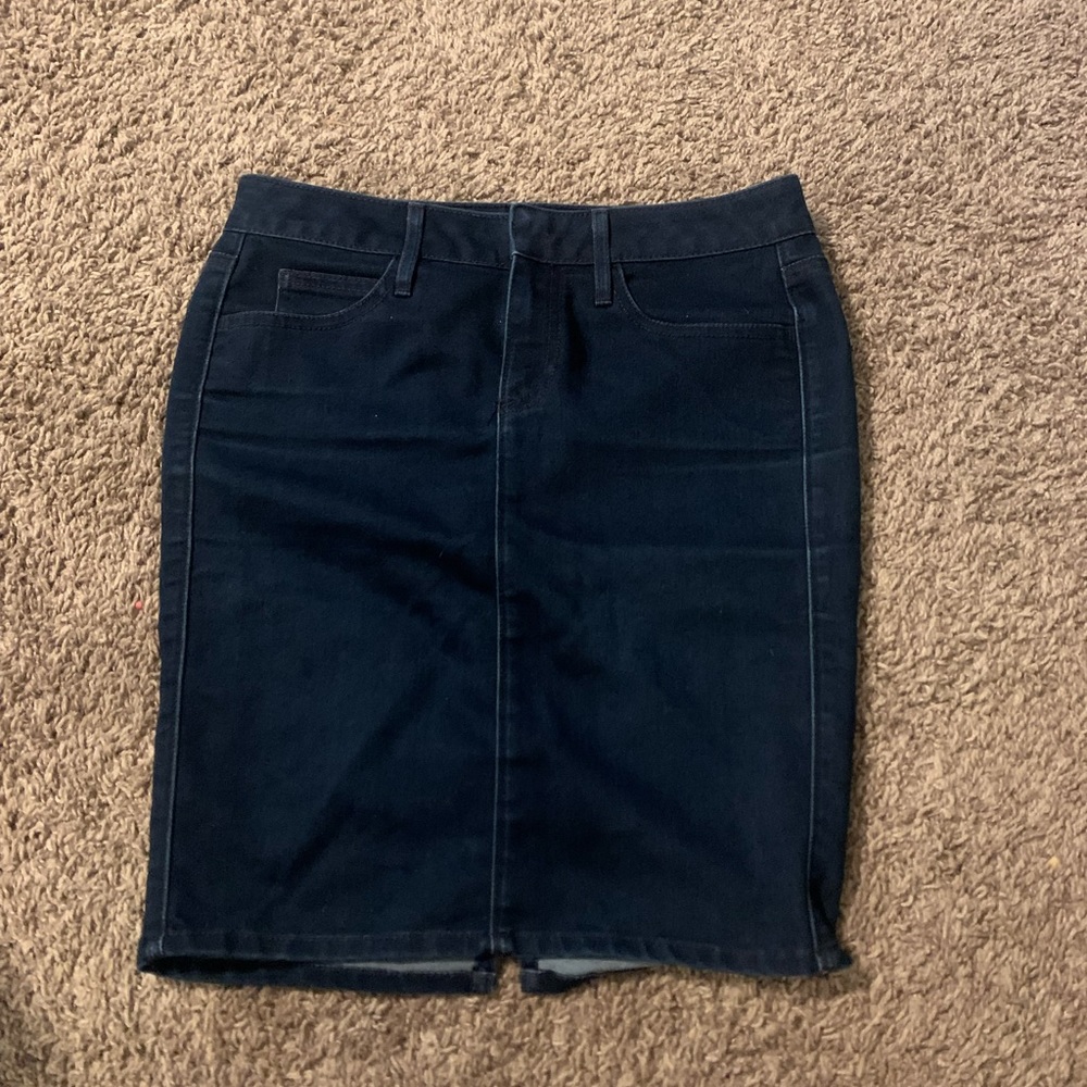 Gap Jean pencil skirt.